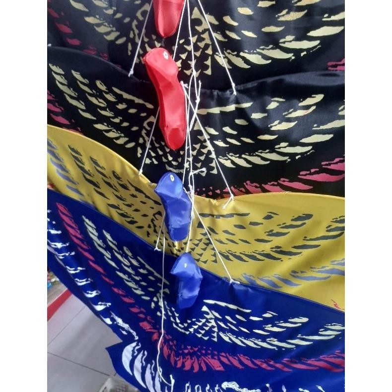 Oz67 Rt-69 Layangan Hias Burung Elang Kain Parasut Lipat Termurah
