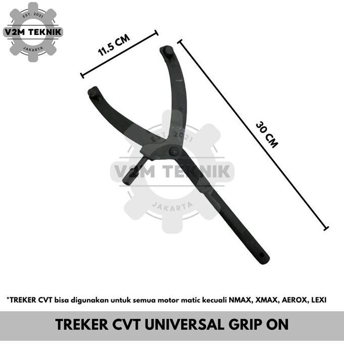Treker CVT GRIP ON / Kunci Treker Kopling Metic GRIP ON
