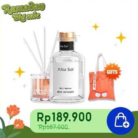 KKV Alba Sol Reed Diffuser Pengharum Ruangan Aromaterapi 45ml