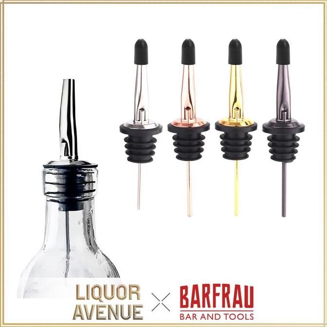BARFRAU Wine Pourer Stainless Steel Penutup Tutup Botol Whisky Sirup