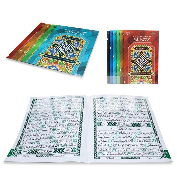 

[Uk A5 DCP] Alquran Per Juz Utsmani Mujazza isi 30 Juz Al-Quran Mujaza PerJuz LM