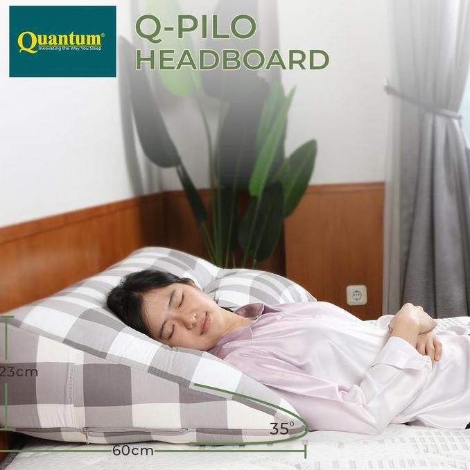 Quantum Headboard Q-Pilo Sandaran Kasur Springbed Spring Bed