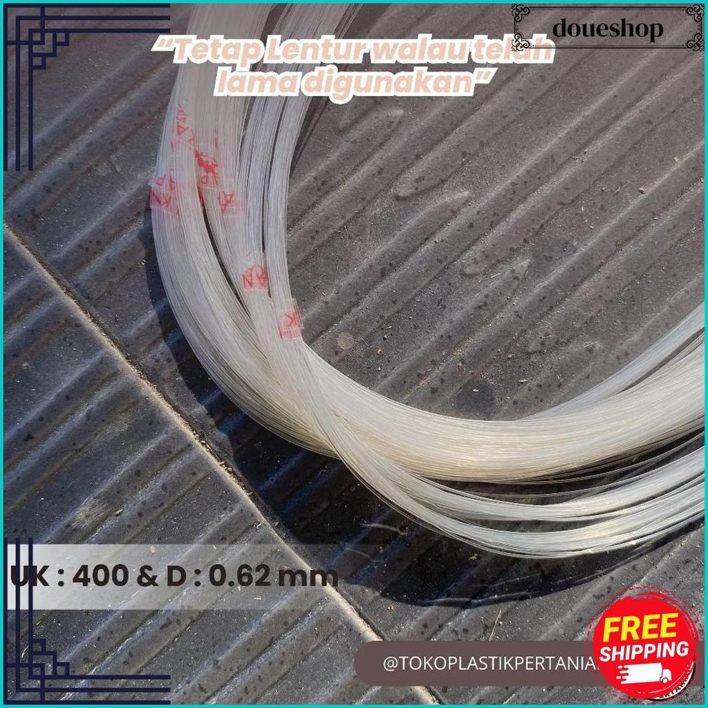 Senar Cap Ikan Kakap  Ukuran 400 (25)  Per Roll /Tali Senar Pancing / Senar Layangan Terlaris