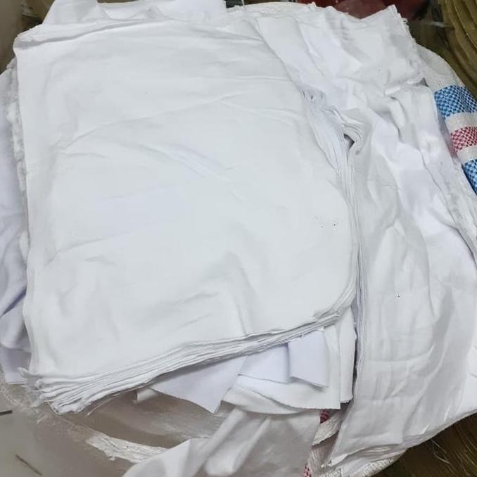 KAIN MAJUN LAP MAJUN PUTIH