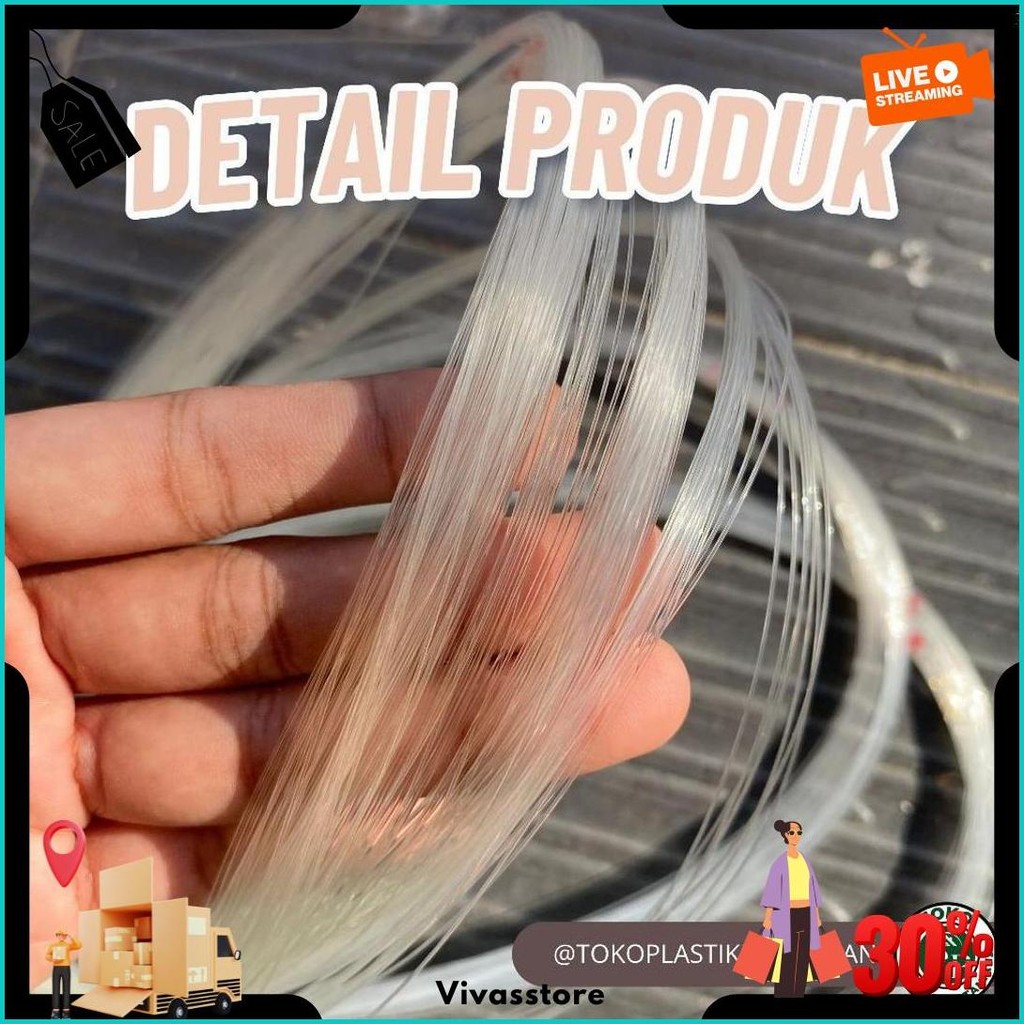 Senar Cap Ikan Kakap  Ukuran 400 (25)  Per Roll /Tali Senar Pancing / Senar Layangan Cod