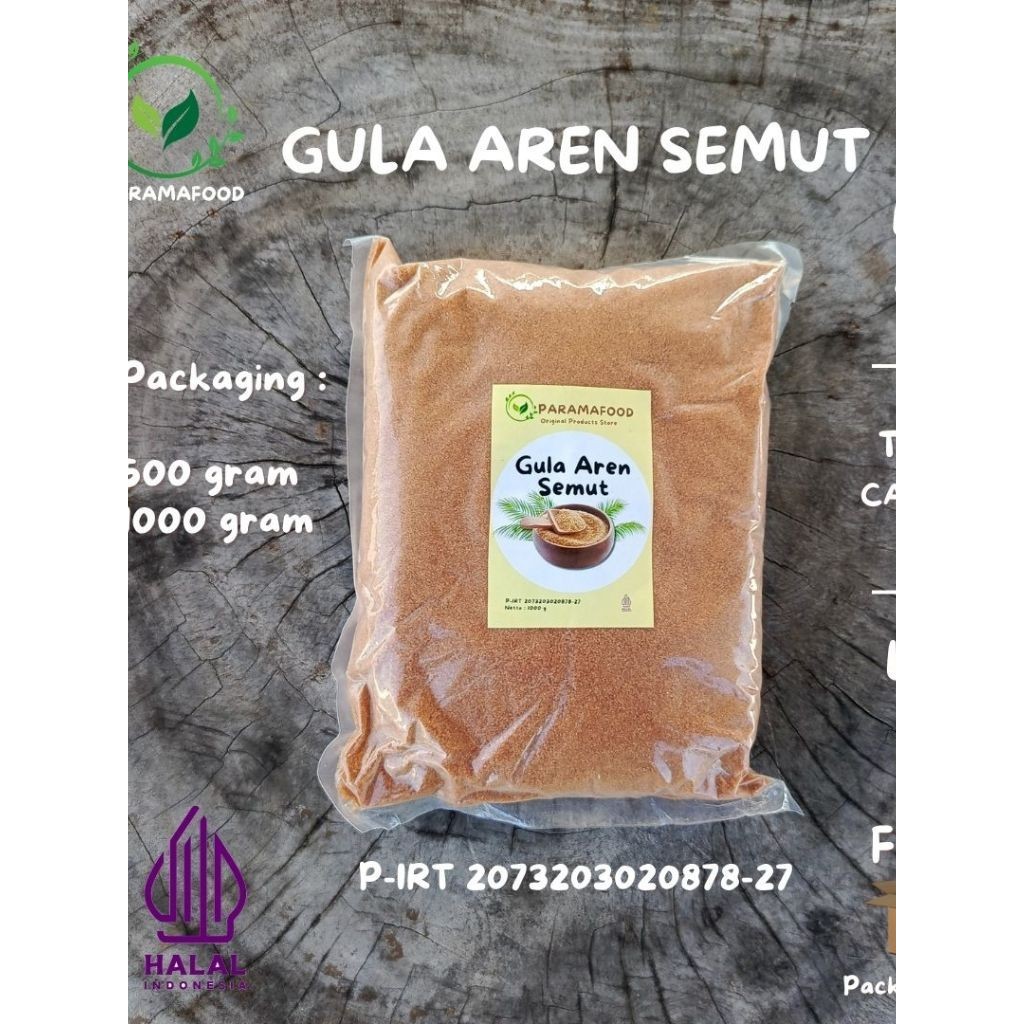 

Gula Aren Semut Asli / Nira Aren Bubuk Organik 1 kg GULA ASLI TAMPA CAMPURAN