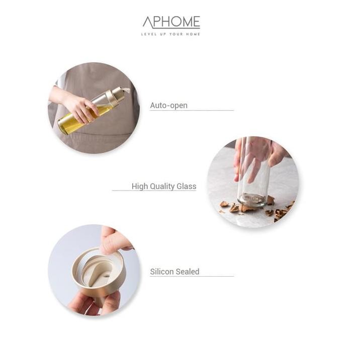 Botol Minyak Botol Saos Kaca Estetik Wadah Cairan Febi Allshop