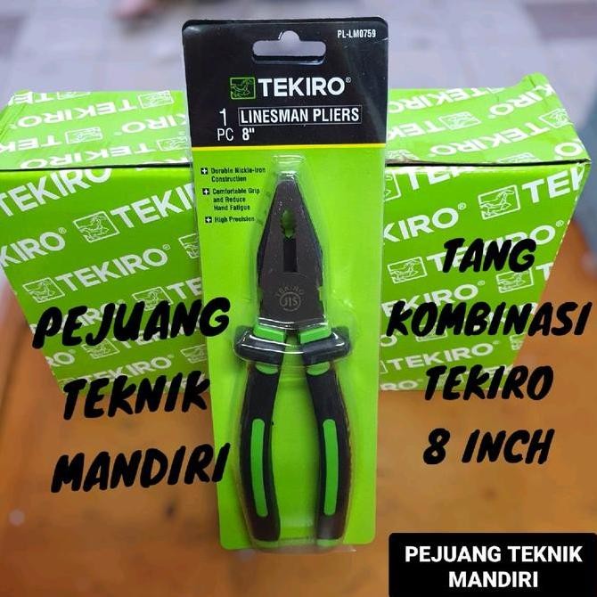 TANG KOMBINASI TEKIRO 8 INCH / TANG KOMBINASI TEKIRO 8"