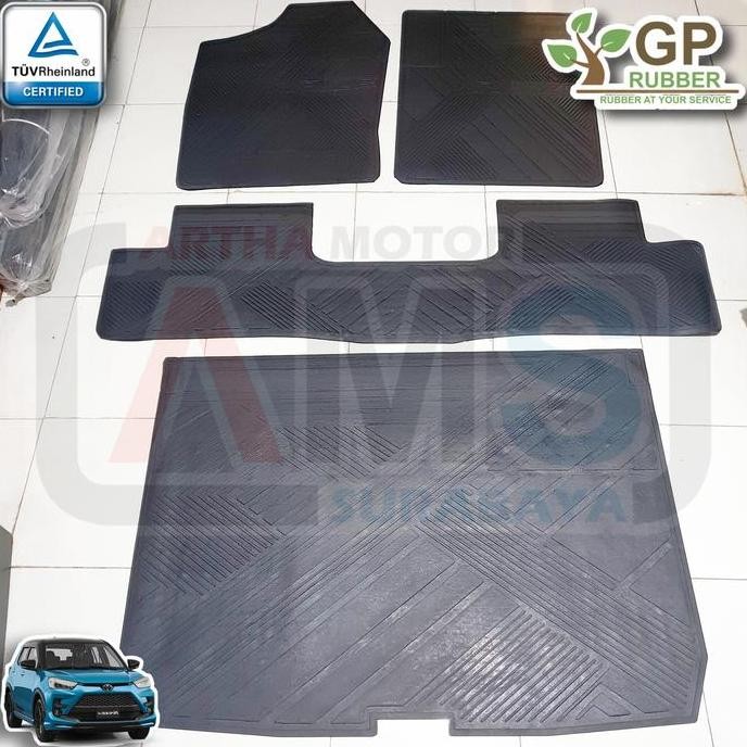 KARPET KARET LANTAI MOBIL TOYOTA RAIZE RAISE FULLSET
