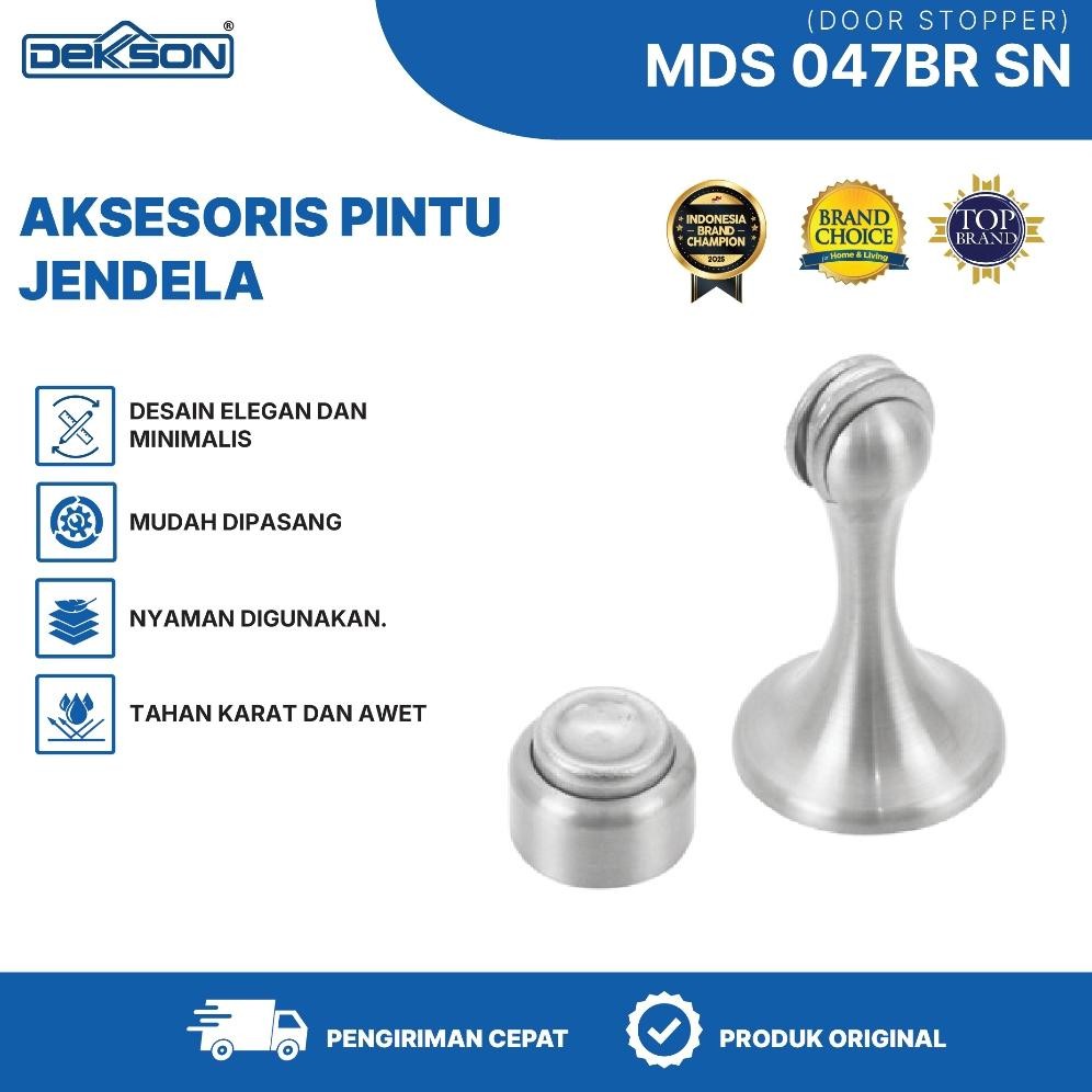 Dekkson Penahan Pintu Magnetic Door Stoper MDS 047BR Silver