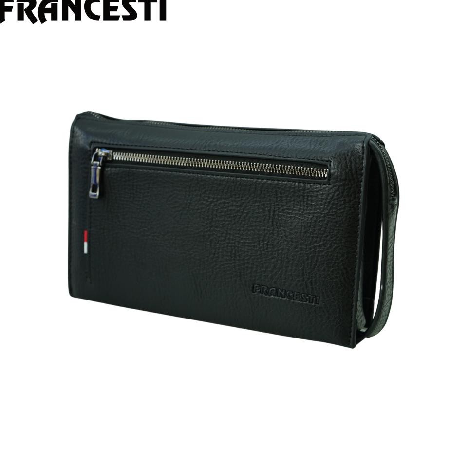 Francesti Clutch Bag Pria 637 Kulit Pu Blatas Tanganhand Bagclucth Bag