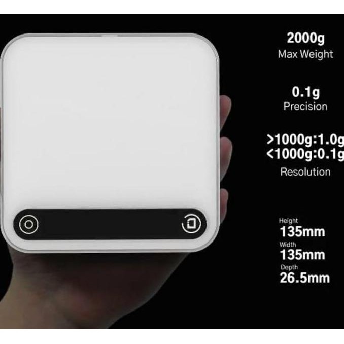 Difluid Microbalance Ti Coffee Scale