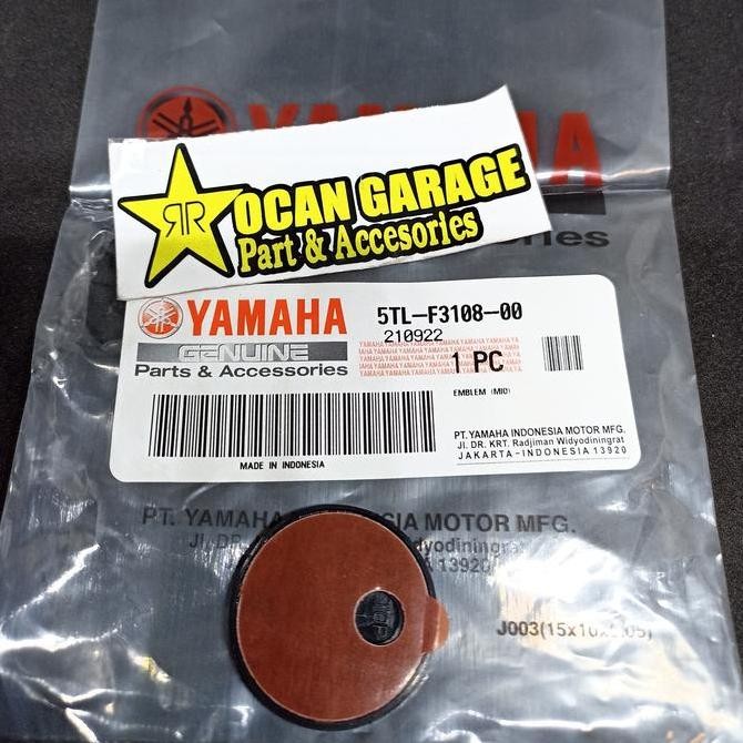 Ready  emblem tameng depan mio sporty mio smile emblem depan mio original YGP