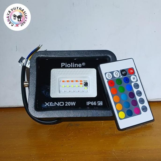 Pioline Xeno Led Sorot Rgb / Flood Light Rgb 20W Ip66