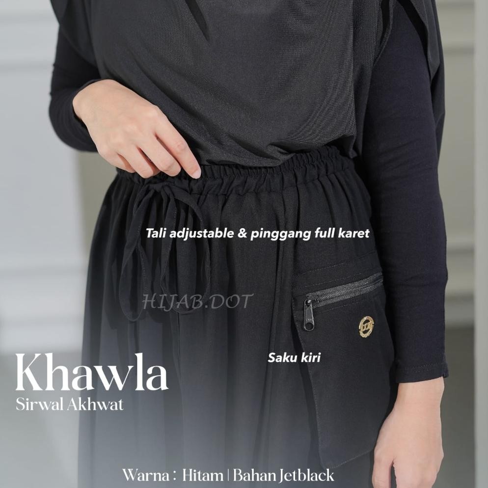 Termurah Khawla Celana Sirwal Akhwat Olahraga Syari Hijab.Dot Bi-13