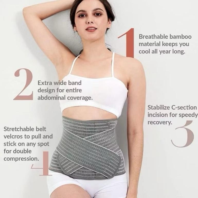 Terlaris | Terbaru | Best Seller | Termurah Mamaway Corset Nano Bamboo Postnatal - Korset Pelangsing
