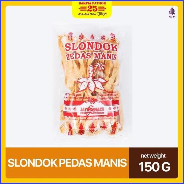 

SLONDOK PEDAS MANIS JAYASNACK | OLEH - OLEH KHAS JOGJA