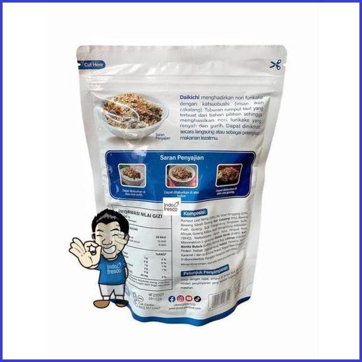 

DAIKICHI NORI FURIKAKE KATSUOBUSHI- NORI TABUR CAKALANG 50 G