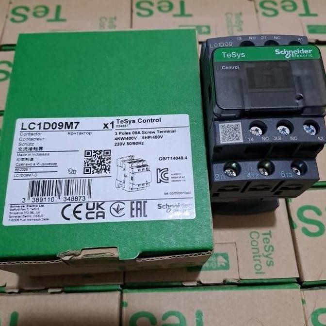 TERBARU - Kontaktor Schneider LC1D09M7 LC1D09B7 LC1D09E7 LC1D09F7 LC1D09Q7 LC1D09P7 Original