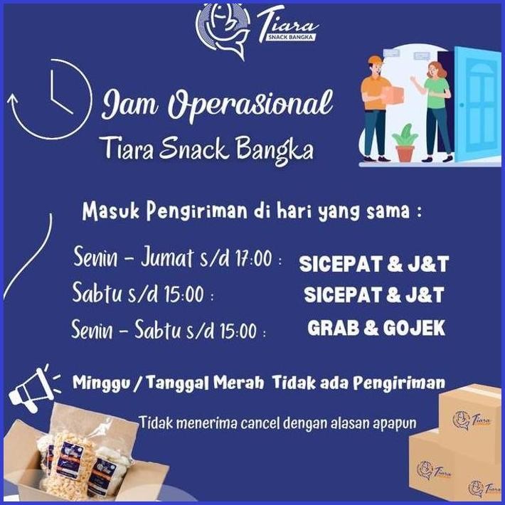 

STANDART PACKAGING TIARA SNACK BANGKA/KERUPUK TIARA/KERUPUK BANGKA