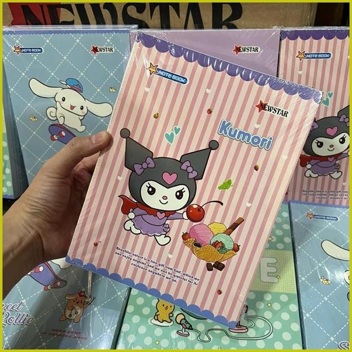 

CTSHOPID BUKU TULIS KUROMI SANRIO CINAMONROLL 38 LEMBAR NEWSTAR BUKU TULIS ANAK SEKOLAH 1 PAK ISI 10 PCS BUKU
