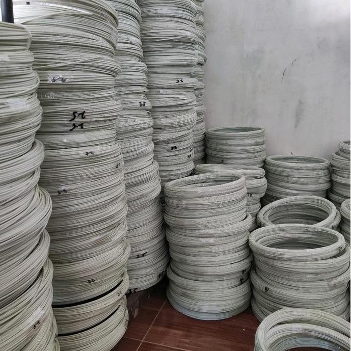 Murah Jeruji fiber putih roll semua ukuran 0.5mm-4mm untuk sangkar,  kepingan naga, layangan hias dl