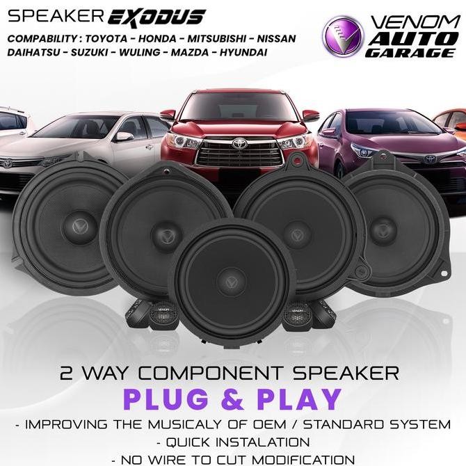 PROMO SPEAKER SPLIT 2 WAY VENOM EXODUS