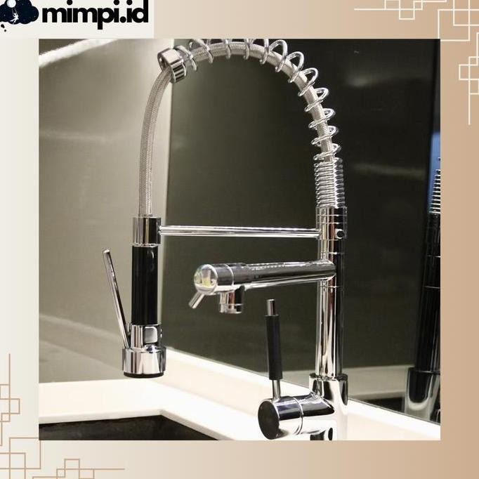 VNT Keran Cuci Piring Flexible Kran Dapur Panas Dingin Kitchen Sink