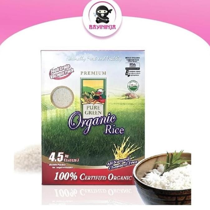

PURE GREEN Beras Organik Beras 4.5 kg PS