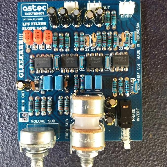 Kit Lpf Filter Kit Filter Subwoofer Crossover 2 Way Kualitas Terbaik Harga Termurah