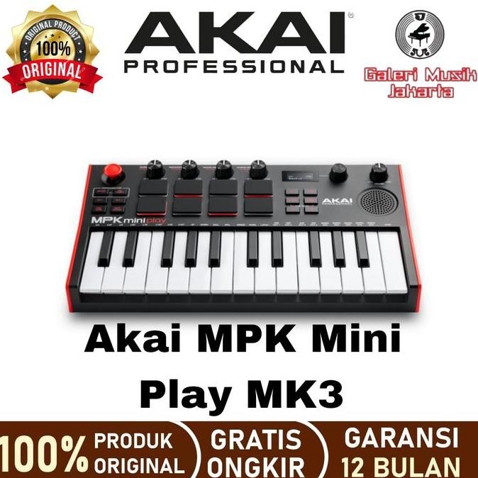 New  Akai MPK Mini Play MK3