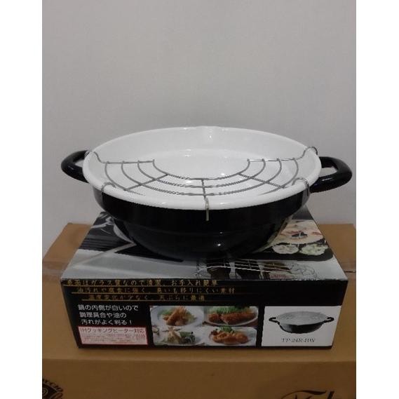 OFFER DISCOUNT Panci Enamel Tempura Nabe Penggorengan