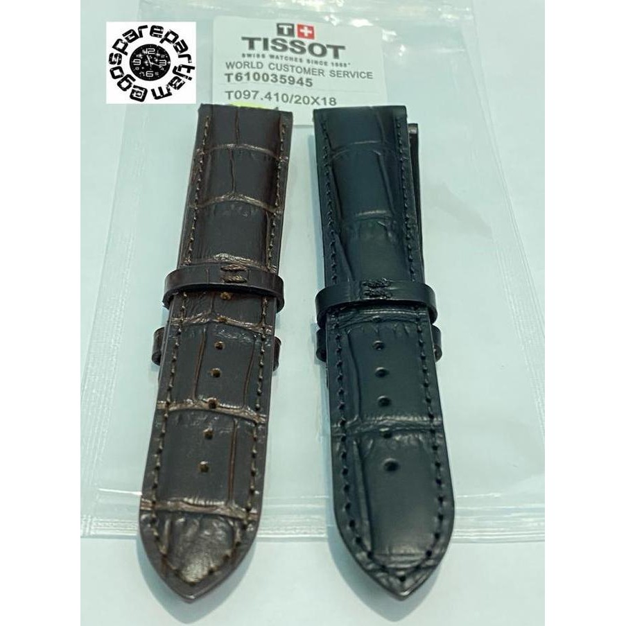 Strap Tali Jam Tangan TISSOT TISSOT Kulit Leather murah