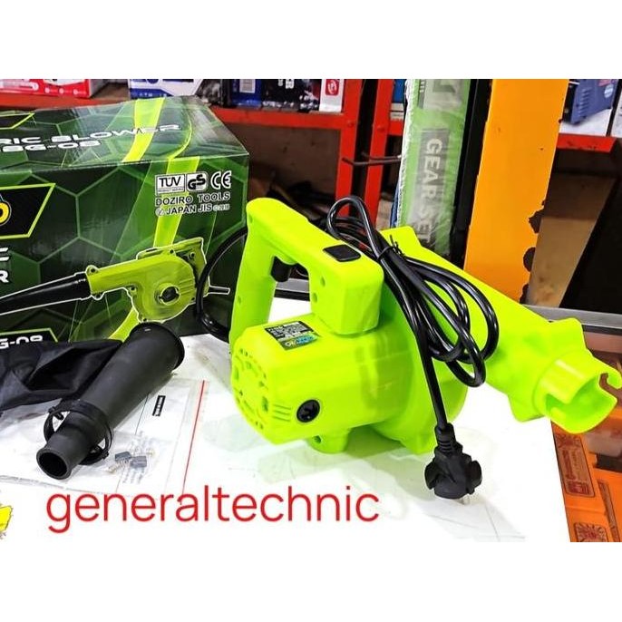ELECTRIC HAND BLOWER DOZIRO ZBG-08 BLOWER TANGAN DOZIRO BLOWER ELEKTRIK 2IN1 BLOWER TIUP + SEDOT ORI