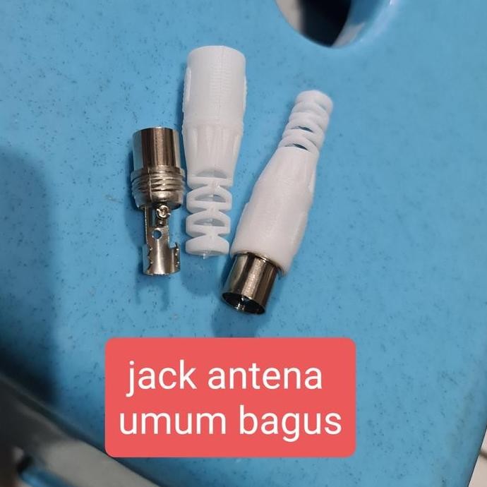 KABEL JACK SAMBUNGAN ANTENA OVER JACK TUNER TV MESIN TV WCOM WANSONIK ANALOG DAN DIGITAL STB SET TOP