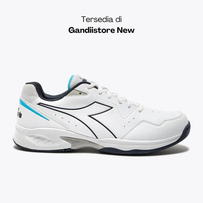 Promo Sepatu Tenis Pria Diadora Volee 6 DIA179100494 White Men Original BNIB COD