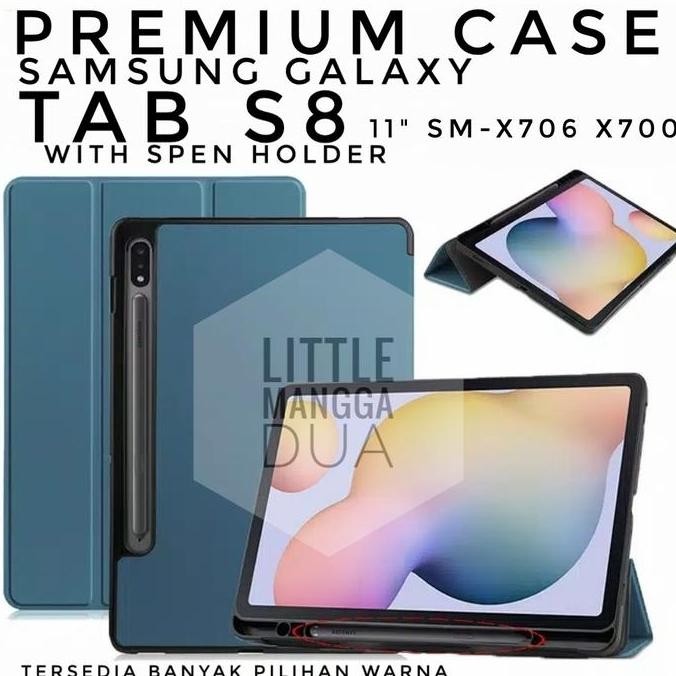 NEW Case Samsung Galaxy Tab S8 11" SM-X706 X700 Premium Cover Casing