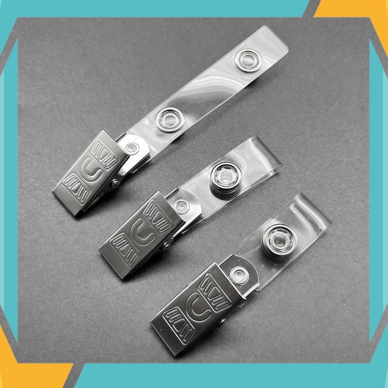 

Terbaik [100 Pcs] Jepit Garis Id Card / Jepitan Name Tag Nikel / Sambungan Name Tag / Id Card EPM-88