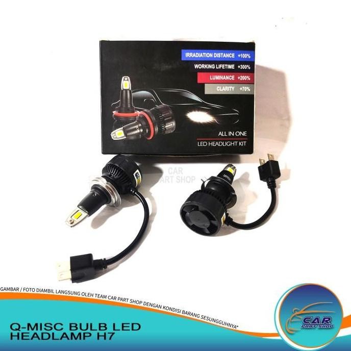 BULB BOHLAM LAMPU LED HEADLAMP H7