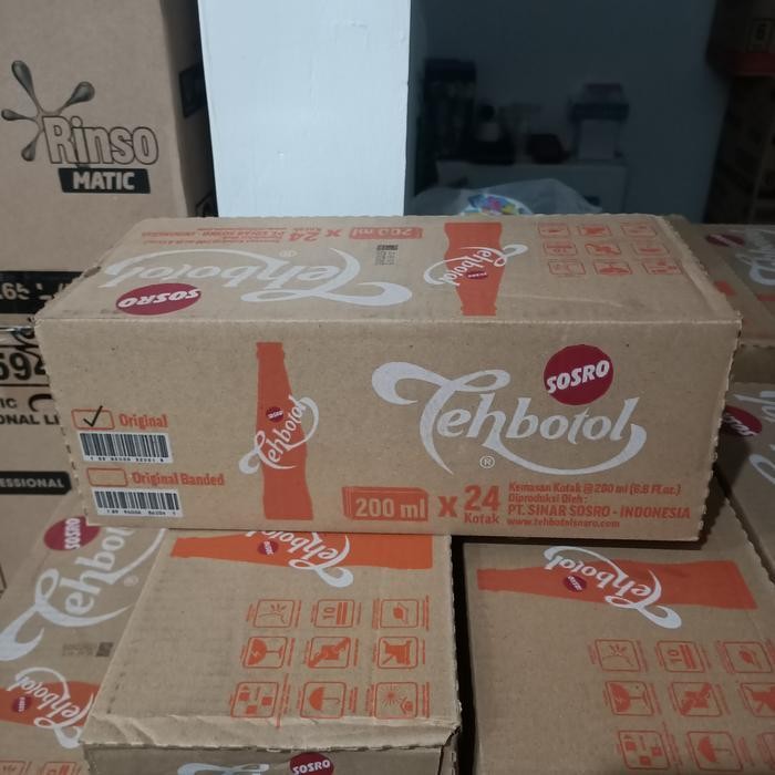 

MN teh botol sosro 200 Mili 1dus isi 24