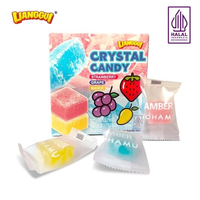 

Crystal Candy Permen Lunak Aneka Rasa Stroberi, Anggur, Mangga Permen Buah Candy Mengeluarkan Ektoplasma Fruity Rasa Gula Keras Snack Allshop
