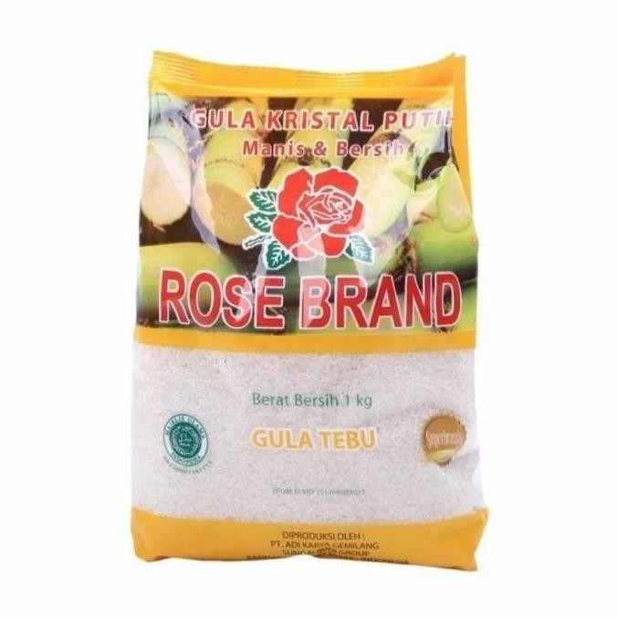 

Rosebrand Kuning Gula pasir kemasan 1kg