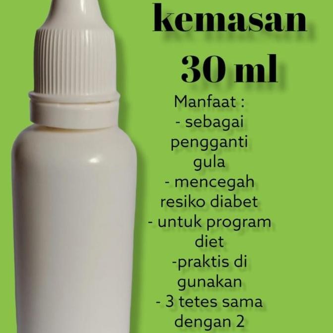 

Gula Stevia kemasan besar 30 ml