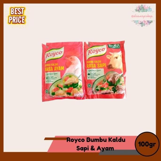 

Royco Kaldu Ayam dan Sapi 100gr || Dianspshop.
