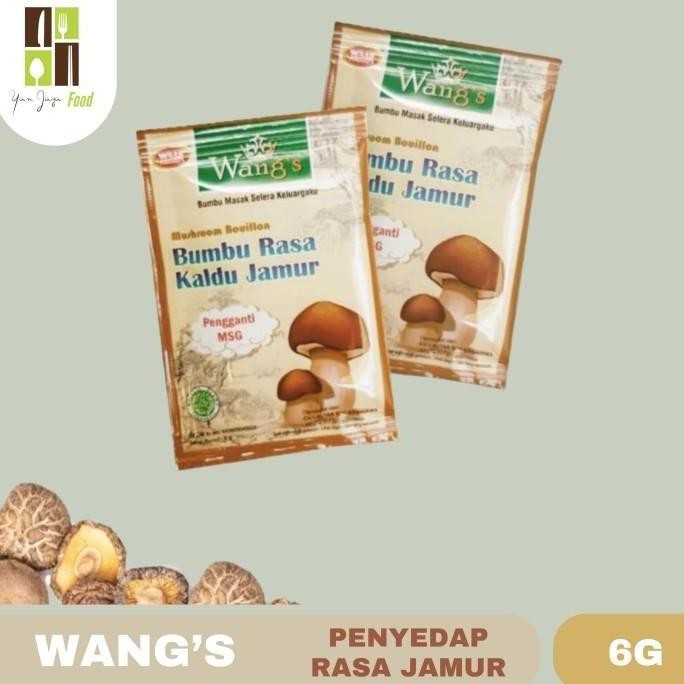 

Wangs Bumbu Kaldu Jamur / Penyedap Rasa 6G 1PCS