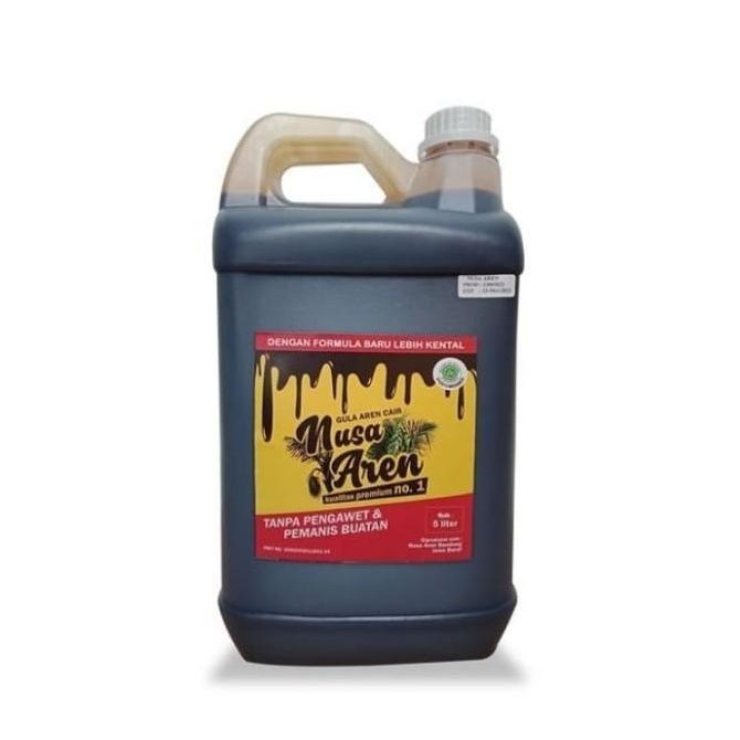 

Nusa Aren gula cair premium isi 5 liter
