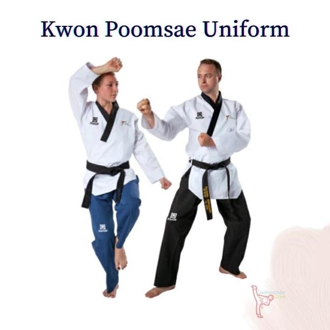 TERBARU Dobok Poomsae Taekwondo Putri - Kwon Poomsae Uniform Female Senior PROMO