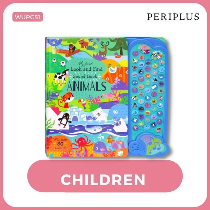 TERBARU My First Look Find Sound Book Animal - 9781839235931