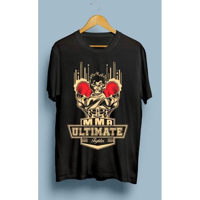 TERBARU Kaos Tinju/ TShirt MMA/Kaos MMA/Tshirt Tinju/MMA/Kaos Cotton Jaco X1X