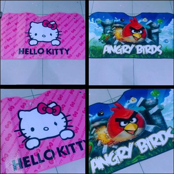 Tirai Kaca Depan Mobil Winne Pooh